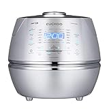 CUCKOO CRP-CHSS1009FN Dampfdruck-Reiskocher Rice Cooker 1,8l 10 Tassen | IH Induktions-Heiztechnik | Programmierbar | GABA-Reis | DSP-Technologie | Sicherheitsdampfventil