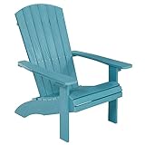 NEG Design Adirondack Stuhl Marcy (türkis) Westport-Chair Sessel täuschend echte Holzoptik, wetterfest, UV- und farbbeständig