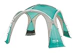 Coleman Event Dome Pavillon stabiles Partyzelt mit Stahlgestänge Sonnenschutz SPF 50 plus, blau, XL, 2000025128