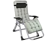 GgzOne Zero Gravity Loungesessel, Zero Gravity Outdoor-Stuhl, klappbar, Liege-Gartenstühle, Strand-Lounge-Stuhl for Hof und Terrasse,D Lounge-Sessel (Color : I)