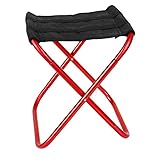 Tragbare Klappstühle, Aluminium-Klapphocker, Stuhl, Kleiner Pferde-Angelhocker, Stuhl, tragbarer Mini-Camping-Strandstuhl, einfach zu Falten, leicht zu tragen, leicht