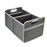 meori Aufbewahrungsbox faltbar Traglast 30 kg - 50cm 32cm 27.5cm Größe L - Granite Grey