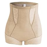 GFPGNDFHG Pfau Kostüm Korsage Schmale Taille Bauch Figurformende Unterhose Shapewear Body Sommer Nahtlose Wabenhose mit dünnem Bein und hoher Taille Shapewear Frauen nach der Geburt mit hoher Taille