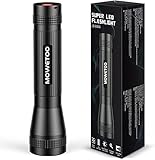 LED Taschenlampe Super Bright 4000lumen Leistungsstarke Taschenlampe mit zoombaren 5 Beleuchtungsmodi Wasserdichte Taschenlampen für Camping Wandern Angeln Outdoor