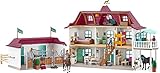 schleich 42551 HORSE CLUB Lakeside Pferdehof, für Kinder ab 5-12 Jahren, HORSE CLUB - Spielset, 56.1 x 16 x 37.6 cm