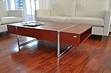 Carl Svensson Design Couchtisch Tisch Wohnzimmertisch N-111 Ablagefächer (Kirschbaum)
