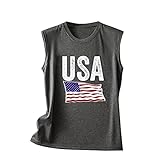 Damen Einfarbig Ärmelloses U-Ausschnitt Tanktop Training T Shirt Mit Aufdruck, Lässig, Rundes Hemd, Ärmelloser Ausschnitt, Oberteile, Bluse, T Shirt, T Shirt, Weste, T Shirts Bauchfrei Oberteil