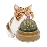 Fushen Katzenminze Balls Spielzeug Für Katze, Katzenminze Wandroller Für Katzenlecken, Katzenspielzeug Wandball Drehbare Katzenminze Für Katze Zähne Knirschen, Steigern Sie Den Appetit