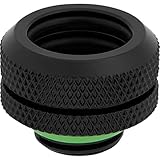 Corsair Hydro X Series XF Hardline-Anschluss, AD 14 mm, Viererpack, Schwarz CX-9052008-WW