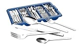 Esmeyer Bettina Spar-Besteckset, Edelstahl, silberfarben, 181-teilig für 36 Personen