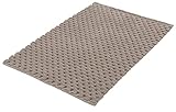 Kleine Wolke Badteppich Santiago, Farbe: Taupe, Material: 100% Baumwolle, Größe: 65x115 cm