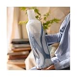Blumenvase Glasvase High-End-Zen-Hydroponik-Blumen Trockenblumenarrangement Wohnzimmer Esszimmer Dekoration Blume Dekovase (Size : L)