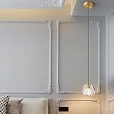 OSMARI Glas-Deckenpendelleuchte, Kugel-Hängelampe, romantische und warme Deckenpendellampen, hängende Kugelleuchte, hängende Barleuchten, geeignet für Innenräume, Bars, Einkaufszentren Practical