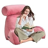 AMZZHAO Rückenkissen mit Armlehnen,Lesekissen und Rückenstütze für Bett und Couch,Ergonomische Körperhaltung,für mehr Halt und Komfort von Rücken,Kopf und Nacken