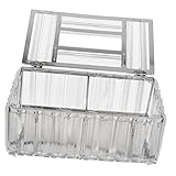 Zerodeko Box Kristall Papier Box Desktop Dekor Akzent Dekor Gewebe Für Auto Gewebe Box Halter Für Auto Papier Serviettenhalter Serviettenbox Aufbewahrungsbox Kristall Silber Haushalt