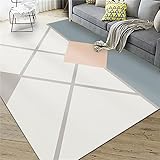 Kunsen mädchen Teppich Geometrische Anti-Rutsch Wohnzimmer schöne Teppich weiß Outdoor-Teppich Teppich flur180X280CM