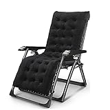 MINDONG HZH Zero Gravity Outdoor-Stuhl, klappbarer Liegestuhl mit Massage-Armlehne, Strand-Sonnenliege für Garten und Outdoor-Camping, A (C)
