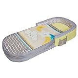 Worlds Apart ‎14439 /401CLO01 Mein erstes ReadyBed – Kinder-Schlafsack und Luftbett in einem, Grau, 130 x 61 x 23 cm