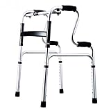 Faltenmobilität Wanderhilfe mit Badewanne/Aluminium Wanderrahmen/leichter älterer älterer Wanderer/unterer Gliedmaschinen-Trainingsrutscher