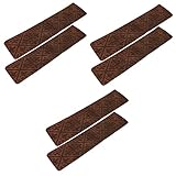 DOITOOL 6 Stück Teppichbodenmatte Für Den Außenbereich Innenteppich Rutschfester Teppich Teppich Für Treppen Innentreppenschutz rutschfeste Treppenstufen rutschfeste