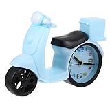 Warmhm Motorradwecker Für Kinder Motorradwecker Für Kinder Wecker Für Kinder Für Jungen Kinderwecker Coole Wecker Blaue Uhr Aus Kunststoff Anzeigeuhr Verzierung Tischuhr