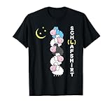Schafe Schlafen Langschläfer Morgenmuffel lustig T-Shirt