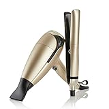 ghd platinum+ Styler und helios Haartrockner grand-luxe Deluxe Set mit Luxus-Etui, Limited Edition