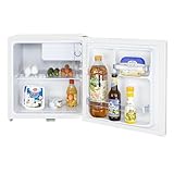 Stillstern Mini Kühlschrank E 45L mit Abtauautomatik, Schloss, Frostfach, Leise, Ideal für Küche, Büro, Schlafzimmer, Hotels und kleine Wohnungen Kühlschrank klein Minibar Getränkekühlschrank