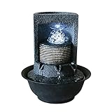 Zimmerbrunnen/Brunnen Esstisch Fließendes Wasser Glückliche einfache Dekoration Dekoration Büro Wohnzimmer Brunnen Feng Shui Ball TV-Schrank Desktop-Brunnen Desktop Brunnen