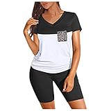Damen Yoga Trainingsanzüge Zweiteilige Outfits für Damen Workout Outfit Damen Set