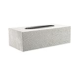 Tisch Tissue Aufbewahrungsbox Heimtextilien Zeichenpapier Box Leder Tissue Box Wohnzimmer Dekoration Servietten Aufbewahrungsbox Rack Tissue Case Holders (Color : 1, Size : Rectangle)