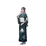 NELLN Traditionelle Kimonos for Damen, japonais Haori, langer Bademantel, Vintage-Bühnenfotografie, Cosplay-Kostüme, elegantes Abend-Partykleid
