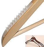 Istloho 40X Antirutsch rutschfest Streifen Anti Rutsch für Kleiderbügel Bügel Pads Silkon, Weiss