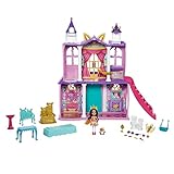 Enchantimals HCG59 - Royals Ballzauber Schloss (ca. 66 cm groß), 19 Teile, mit Felicity Fox & Flick Tierfigur, Spielzeug ab 4 Jahren