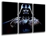 Wandbild - Star Wars, Darth Vader, 97 x 62 cm, Holzdruck - XXL Format - Kunstdruck, ref.26022
