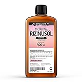 Rizinusöl - 500 ml - 100% nativ - kalt gepresst - Ricinus Communis - Orgaliane