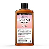 Rizinusöl - 500 ml - 100% nativ - kalt gepresst - Ricinus Communis - Orgaliane