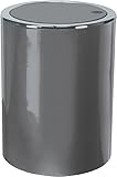 Kleine Wolke Kosmetikeimer Clap, ABS, Grau, 19x19x25