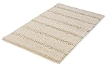 Kleine Wolke Badteppich Monrovia, Sandbeige, 60 x 100 cm