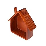 TOPBATHY Holz-Ausstellungsständer Holzregale Holzdekor Holziges Dekor Ornament-Ausstellungsständer Wand-Ausstellungsbox Aufbewahrungsregal Wandbehang Leiste Lipgloss Bemaltes