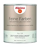 Alpina Feine Farben Lack No. 04 Zeit der Eisblumen® edelmatt 750ml - Kühles Blassgrau
