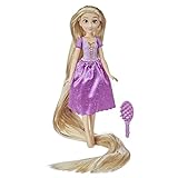 Disney Princess Long Locks Rapunzel, Fashion Doll with Blonde Hair 45-cm Long, Princess Toy for Girls 3 Years and Up