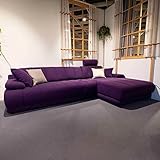 Musterring Ecksofa MR 4900 Stoff Fresh Purple