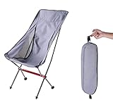 Klappbarer Campingstuhl Reise-Klappstuhl Im Freien, Tragbarer Stuhl, Leicht, Angeln, Grillen, Campingstuhl, Verlängerter Wandersitz, Garten, Ultraleicht Reisestuhl Faltstuhl Anglerstuhl ( Color : G )