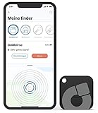 musegear Schlüsselfinder Recharge I aufladbar I mit Bluetooth App aus Deutschland I Maximaler Datenschutz I Für iOS & Android I Schlüssel Finden