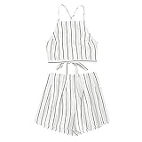 Kissen Jugendzimmer Mädchen Women 's Blumenapplikation Verbandsband Top mit kurzen Set Kurzer Schlafanzug Damen