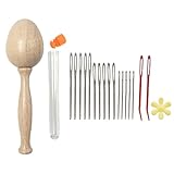 angxiong Recovery Ei - Recovery Tool - Darner Darning Socken für Erwachsene und Kinder DIY Handwerk Unterricht Reise Haus Darner