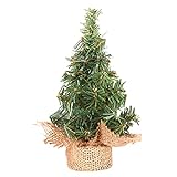 beeyuk Weihnachtsbaum, kleiner Weihnachtsbaum, Mini Fake Tannenbaum für Weihnachtsfeier, Heimdekoration, Schule für Kinder