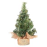 beeyuk Weihnachtsbaum, kleiner Weihnachtsbaum, Mini Fake Tannenbaum für Weihnachtsfeier, Heimdekoration, Schule für Kinder