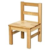 Betten-ABC Bubema Kinderstuhl Kinderzimmer-Stuhl aus massiver Kernbuche Natur geölt, extra stabil